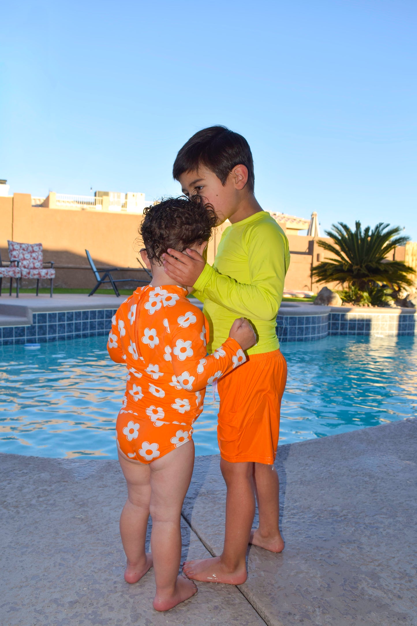 Groovy Daisy Girls Swimsuit