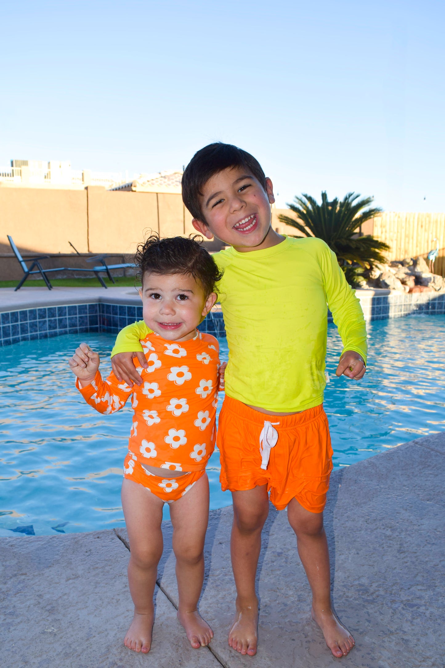 Groovy Daisy Girls Swimsuit