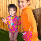 Neon Garden Girls Swimsuit