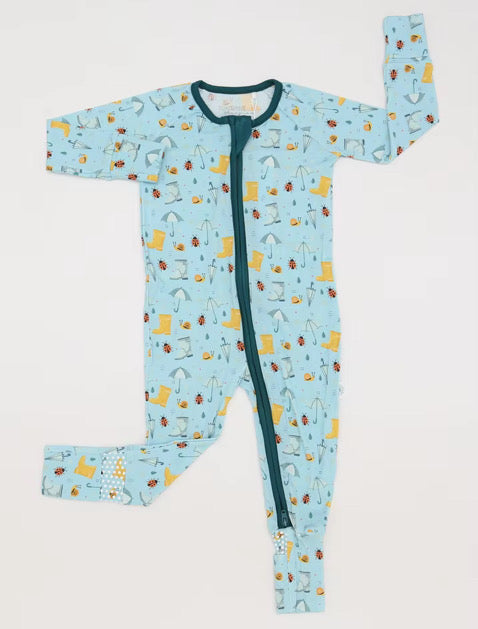 Rainy Day Baby Pajamas