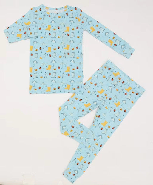 Rainy Day Toddler/Kid Pajamas